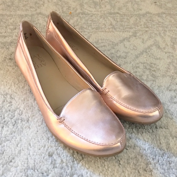 naturalizer rose gold shoes